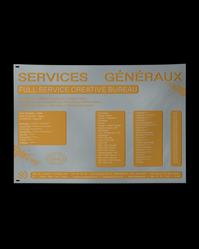 Flag - © Services Généraux