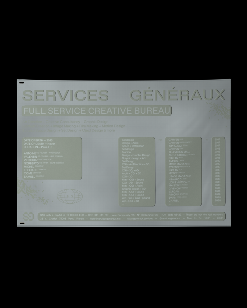 Flag - © Services Généraux